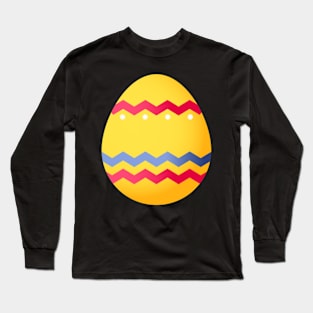 Easter egg icon sticker Long Sleeve T-Shirt